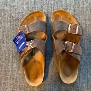 New In Box Birkenstock Arizona Oiled Leather Habana